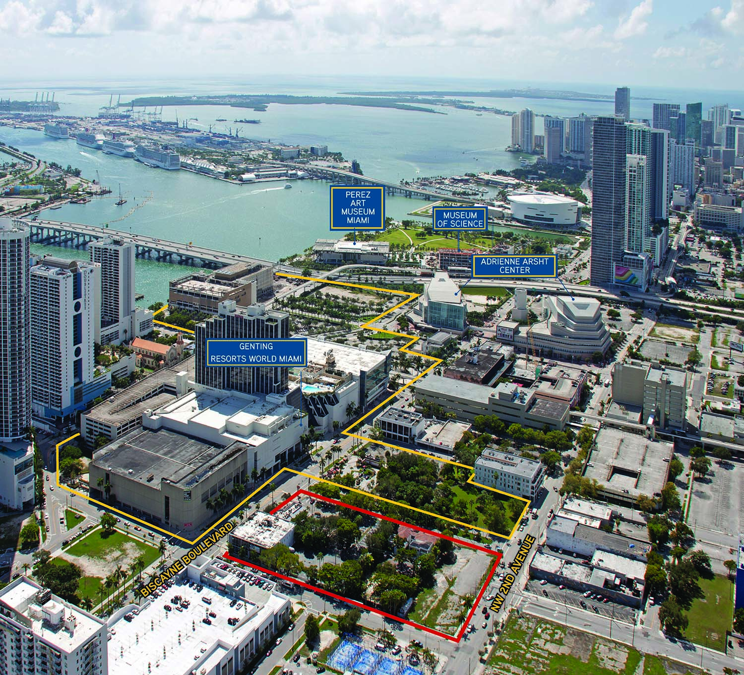 Avison Young closes $105M sale of Biscayne Place, a full city block spanning ±3.04 acres for major residential, mixed-use development near Miami’s Arts & Entertainment District